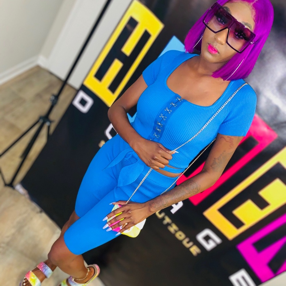 Blue 2 piece set